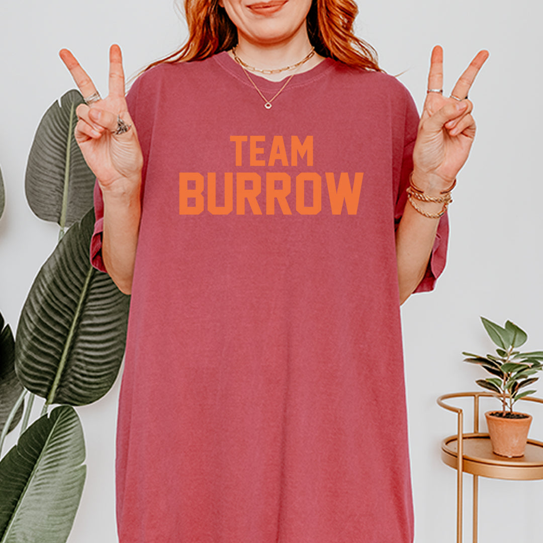 Team Burrow Cincinnati Vintage Soft Unisex T-shirt 