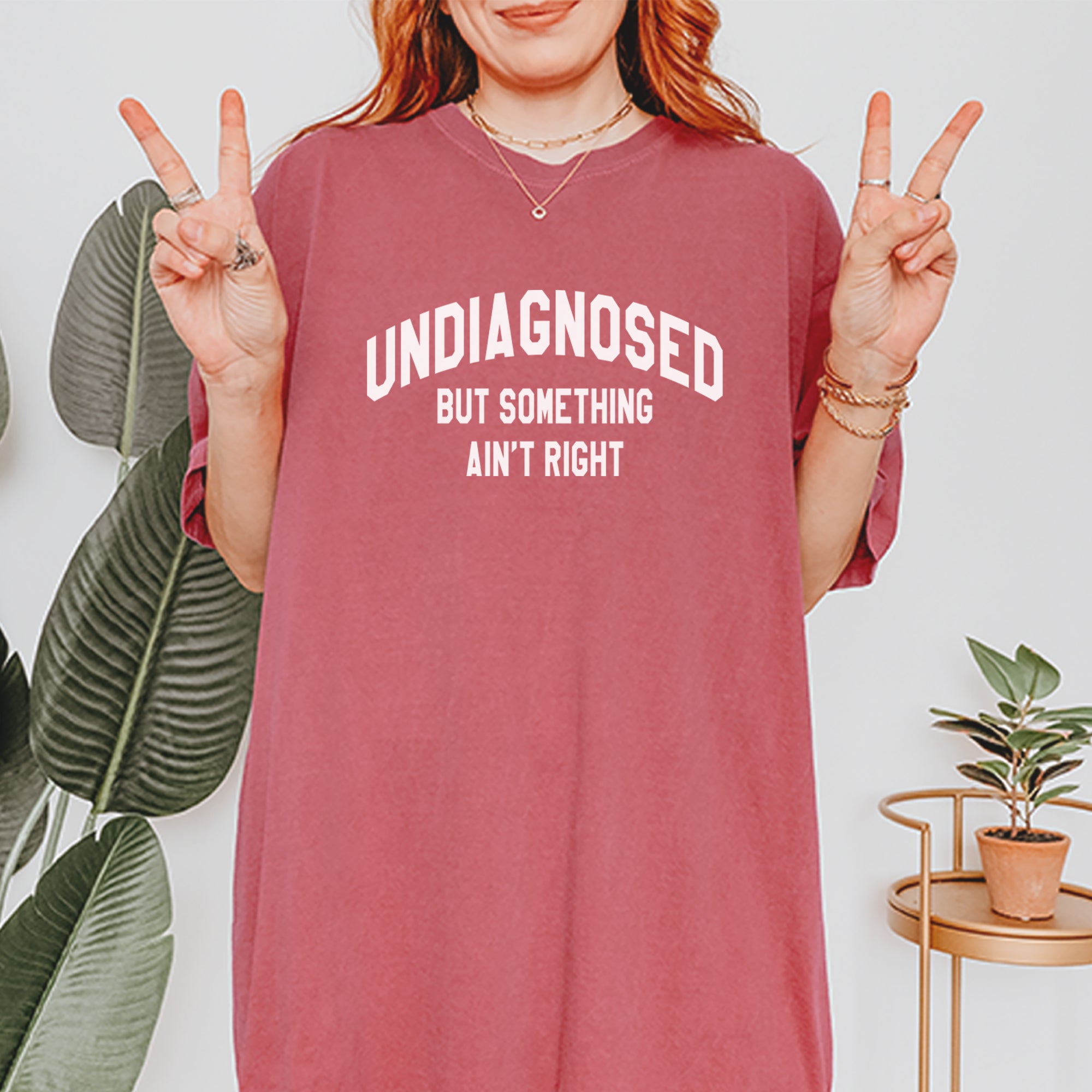 Undiagnosed But Something Ain't Right Vintage Soft Unisex T-shirt 