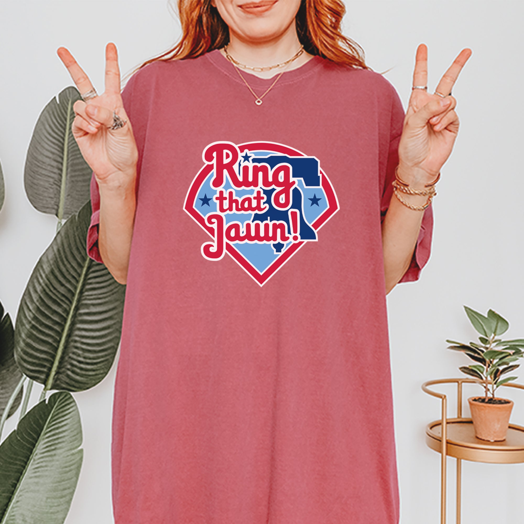 Ring That Jawn Philly Baseball Vintage Soft Unisex T-shirt 