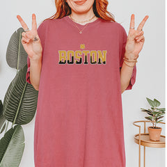 Boston City Pride Irish Vintage Soft Unisex T-shirt 