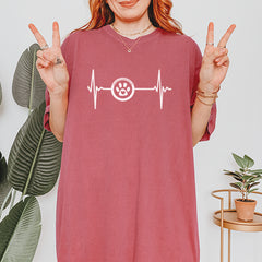 TLC Rescue Heartbeat Vintage Soft Unisex T-shirt 