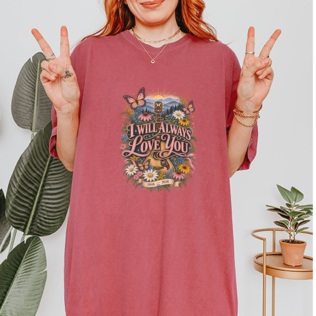 I Will Always Love You Dolly Vintage Soft Unisex T-shirt 