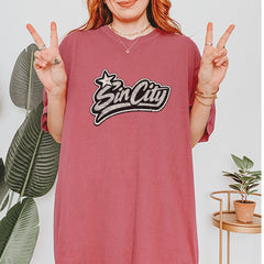 Sin City Vegas Retro Vintage Vintage Soft Unisex T-shirt 