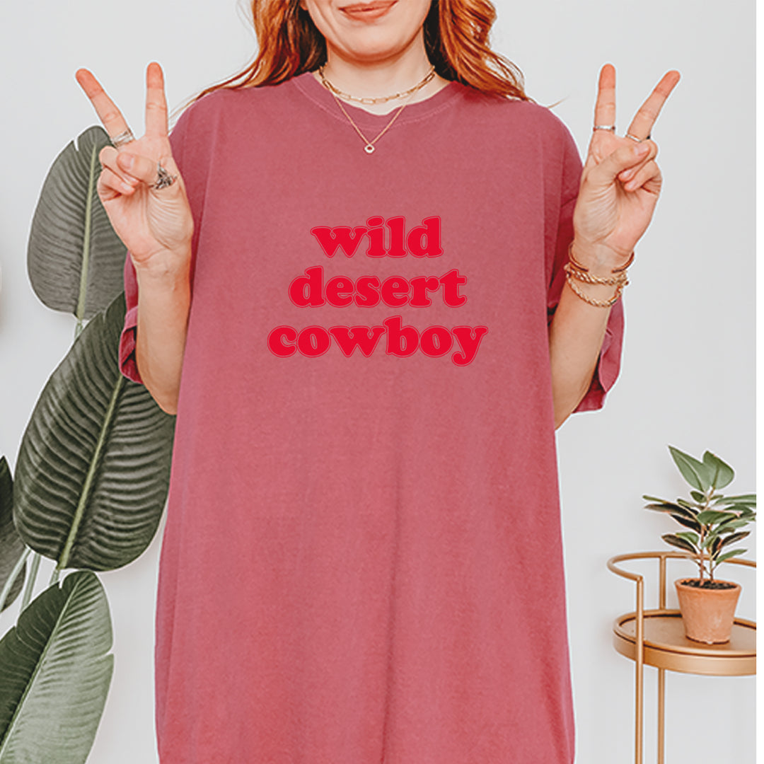 Wild Desert Cowboy Country Vintage Soft Unisex T-shirt 
