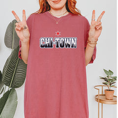 Chicago Chi-Town City Pride Vintage Soft Unisex T-shirt 