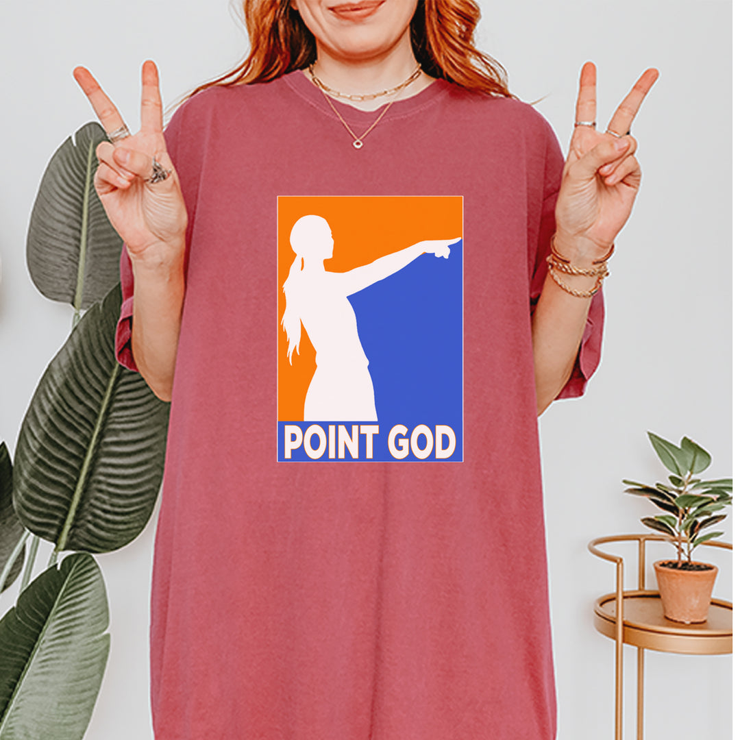 Point God Cunningham Basketball Pointing Meme  Vintage Soft Unisex T-shirt 