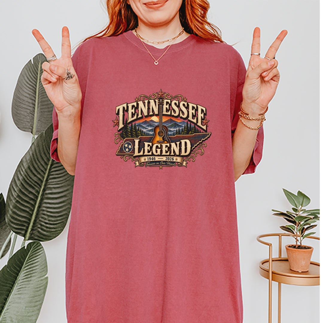 Tennessee Legend Country Music Dolly Vintage Soft Unisex T-shirt 