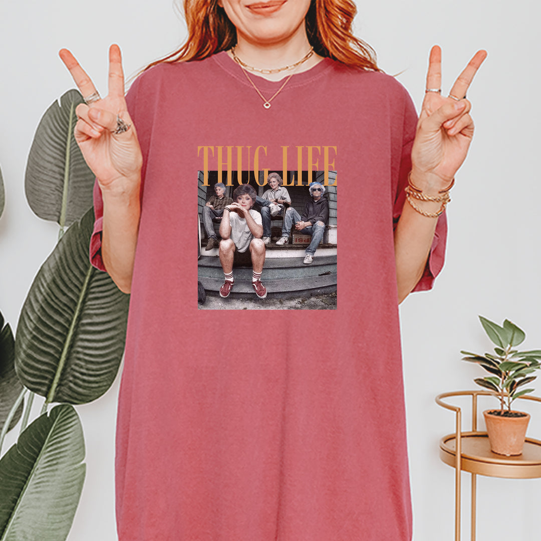 Golden Girls Thug Life Street Vintage Soft Unisex T-shirt 