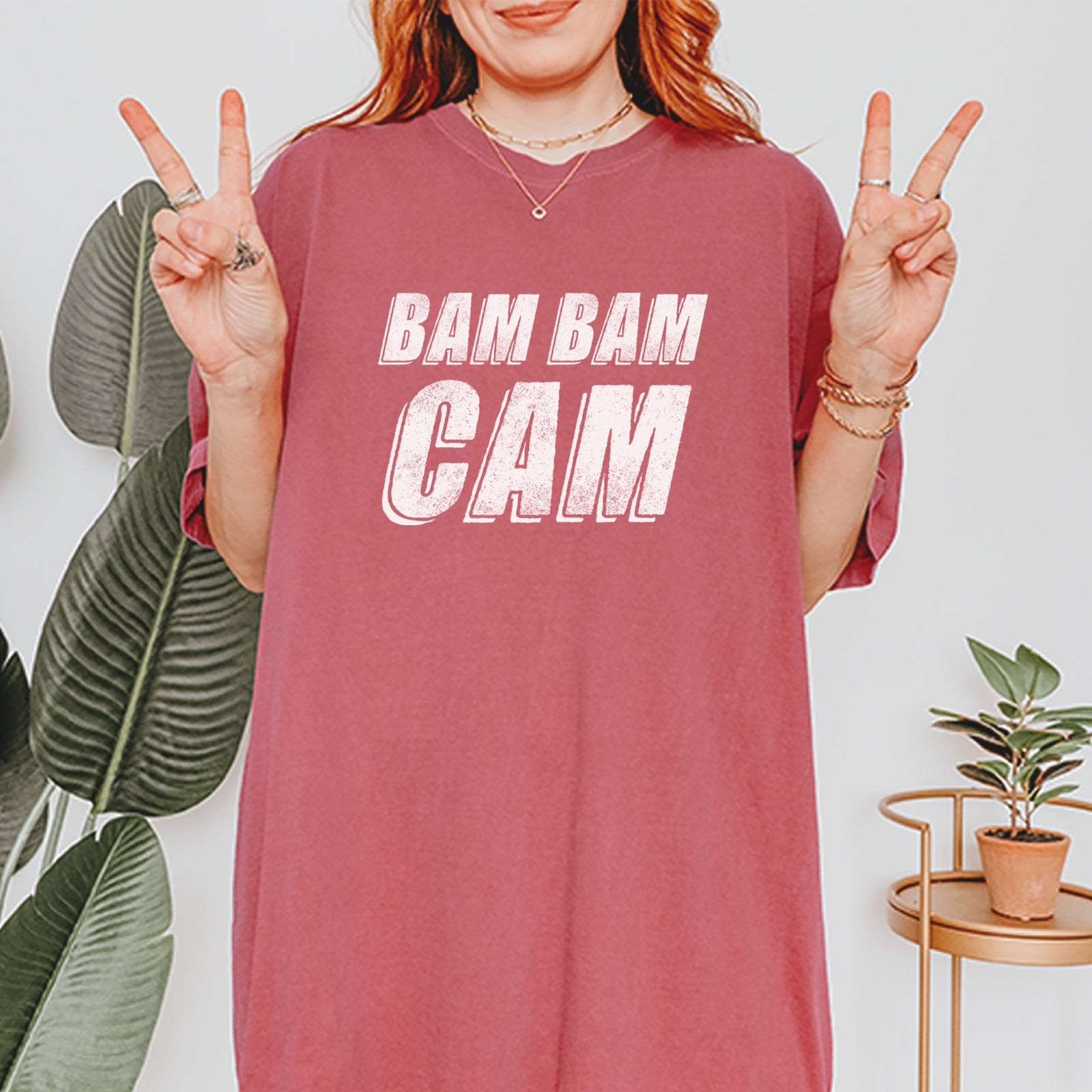 Bam Bam Cam Vintage Soft Unisex T-shirt 
