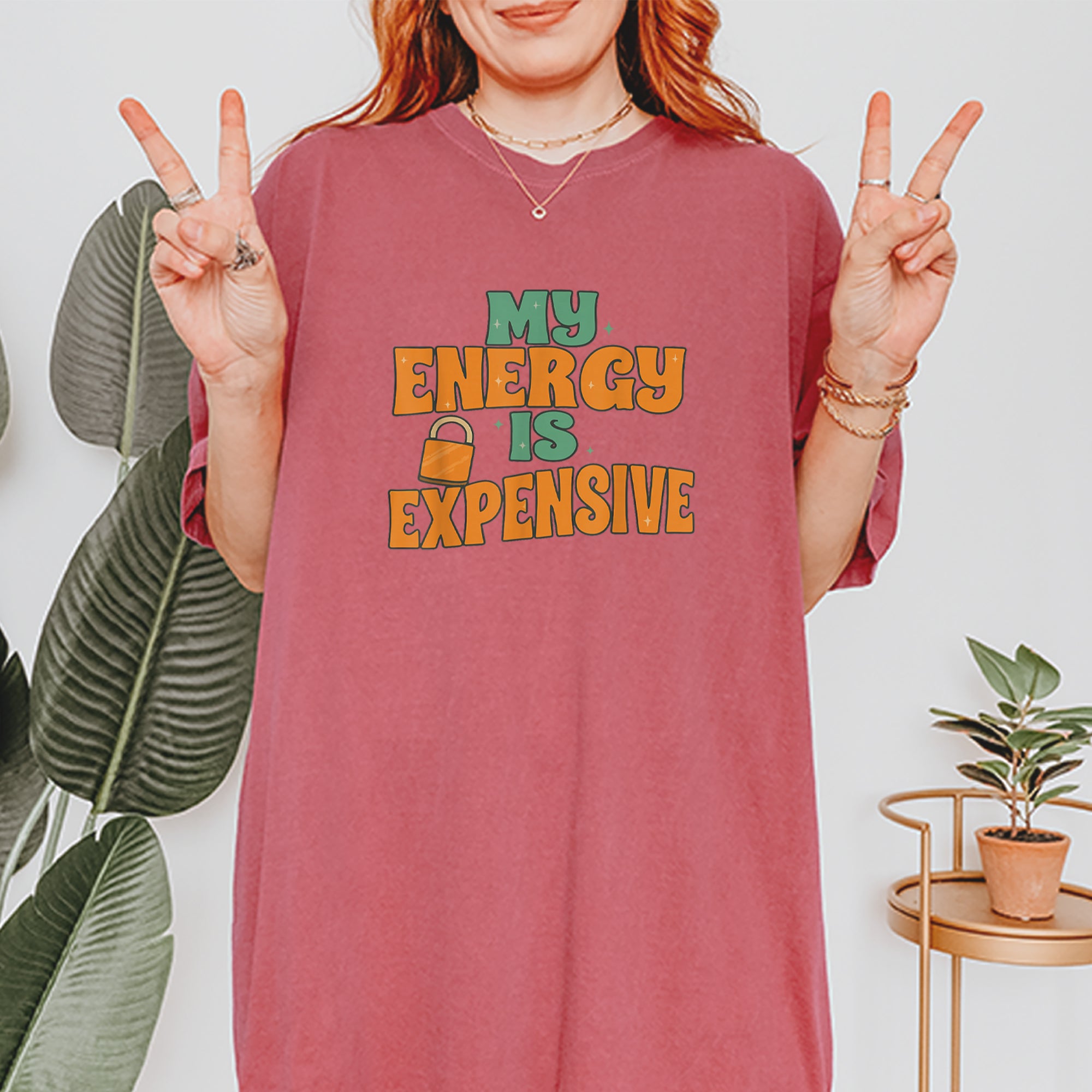 My Energy Is Expensive Self-Care Vintage Soft Unisex T-shirt 