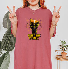 Hoist The Cone Pittsburgh Pride Vintage Soft Unisex T-shirt 