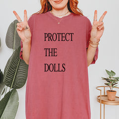 Protect The Dolls Equal Rights Vintage Soft Unisex T-shirt 