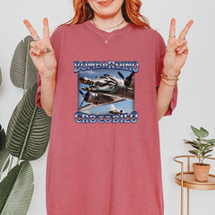 Bombardino Crocodilo Brainrot Vintage Soft Unisex T-shirt 