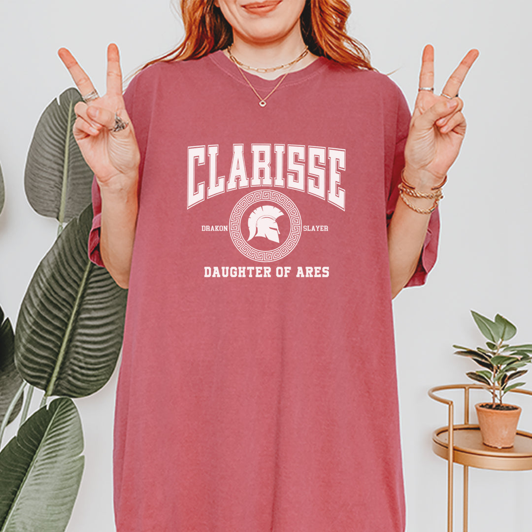 Clarisse Daughter of Ares Battle Ready Vintage Soft Unisex T-shirt 