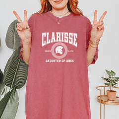 Clarisse Daughter of Ares Battle Ready Vintage Soft Unisex T-shirt 