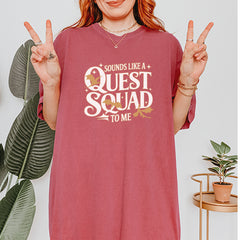 Sounds Like A Quest Squad To Me Empyrean Vintage Soft Unisex T-shirt 