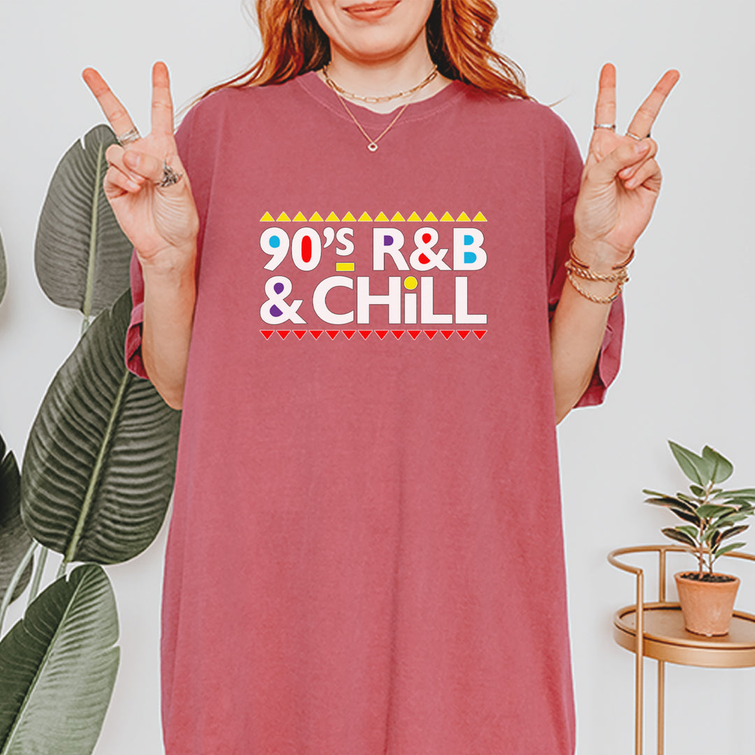 90s R&B and Chill Retro Throwback Vintage Soft Unisex T-shirt 