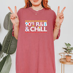 90s R&B and Chill Retro Throwback Vintage Soft Unisex T-shirt 