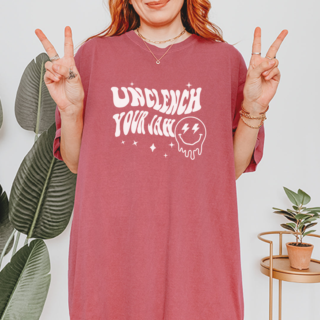 Unclench Your Jaw Festival Rave EDM Vintage Soft Unisex T-shirt