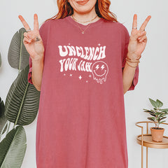 Unclench Your Jaw Festival Rave EDM Vintage Soft Unisex T-shirt