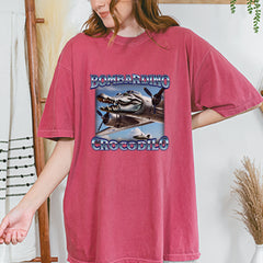 Bombardino Crocodilo Brainrot Vintage Soft Unisex T-shirt 