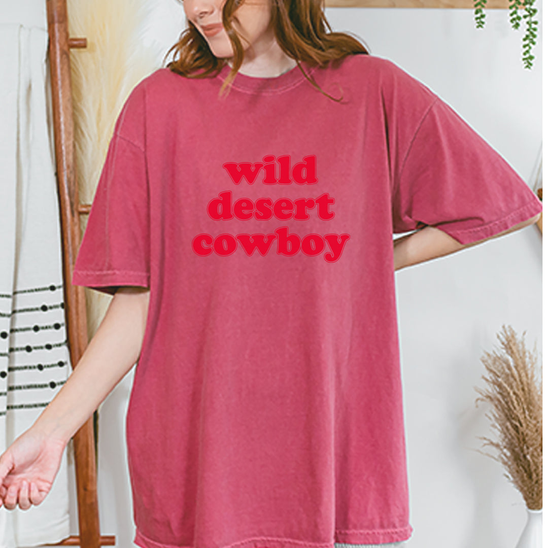 Wild Desert Cowboy Country Vintage Soft Unisex T-shirt 