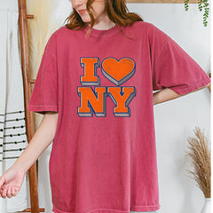 New York City Pride Heart Vintage Soft Unisex T-shirt 
