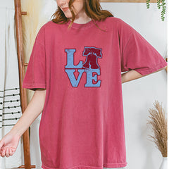 Love Philly Liberty Bell Vintage Soft Unisex T-shirt 
