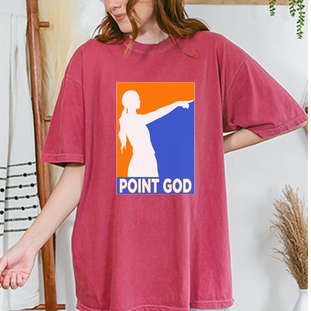 Point God Cunningham Basketball Pointing Meme  Vintage Soft Unisex T-shirt 