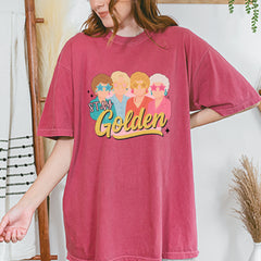 Stay Golden Girls Retro Vintage Soft Unisex T-shirt 