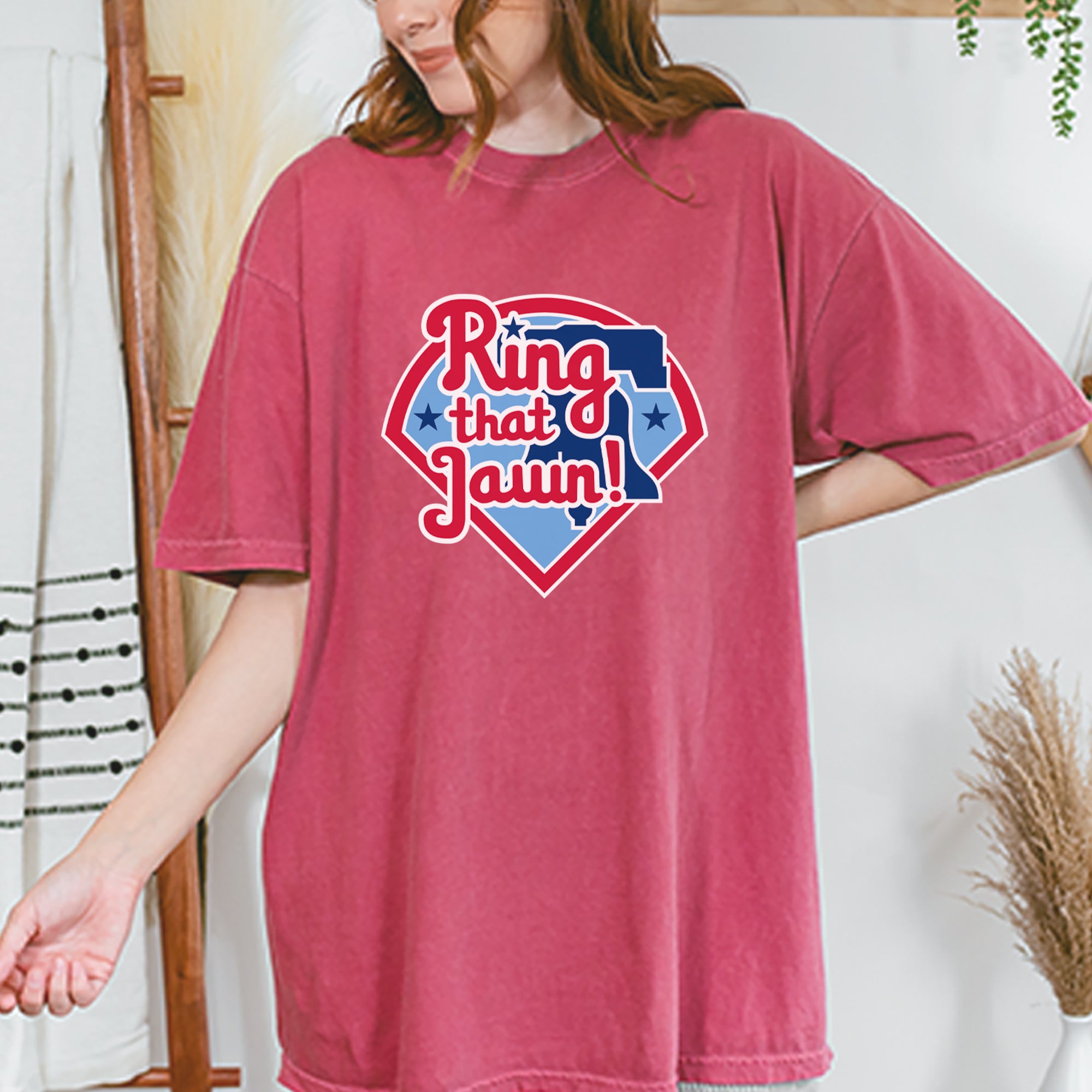 Ring That Jawn Philly Baseball Vintage Soft Unisex T-shirt 