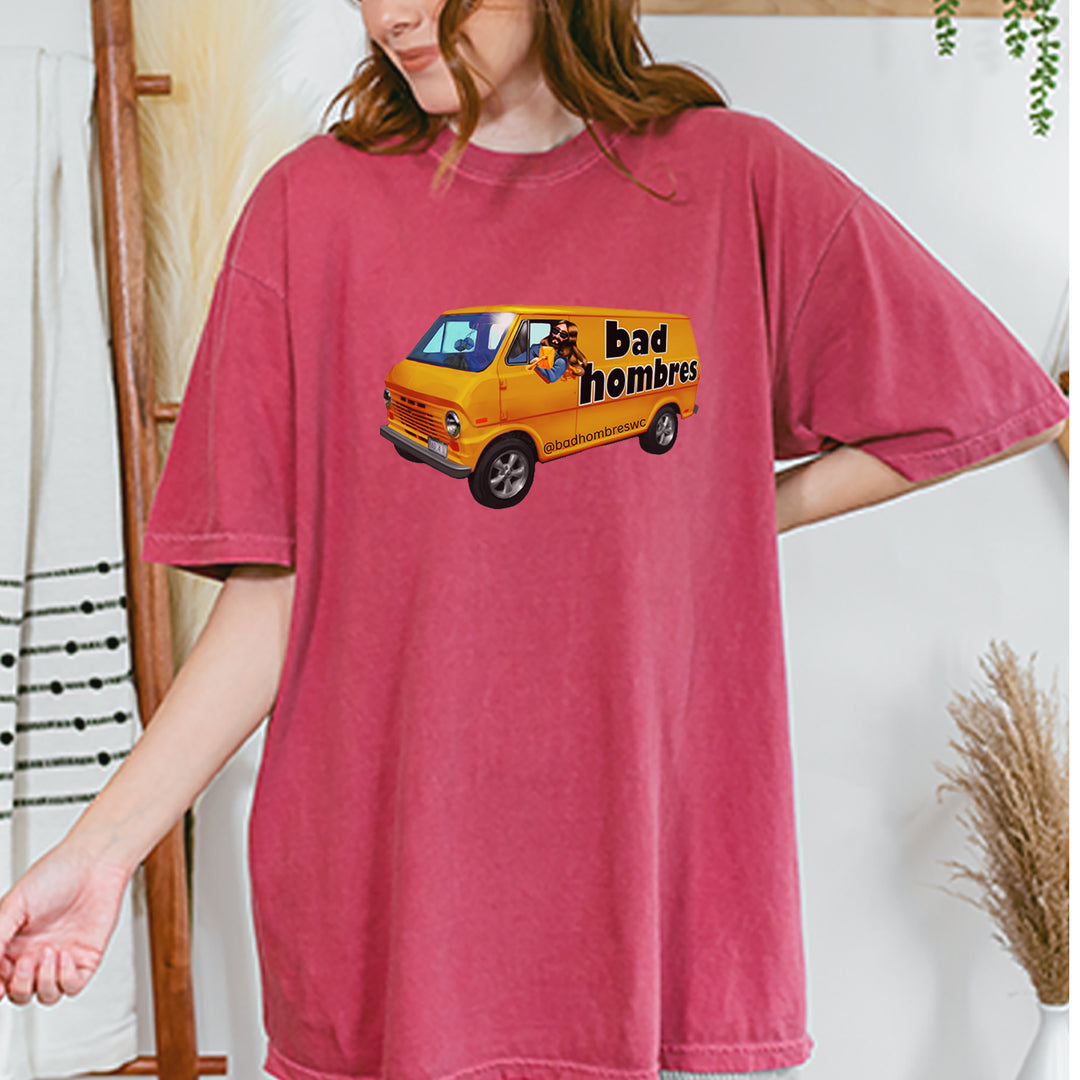 Bad Hombres Van West Chester Band Vintage Soft Unisex T-shirt 