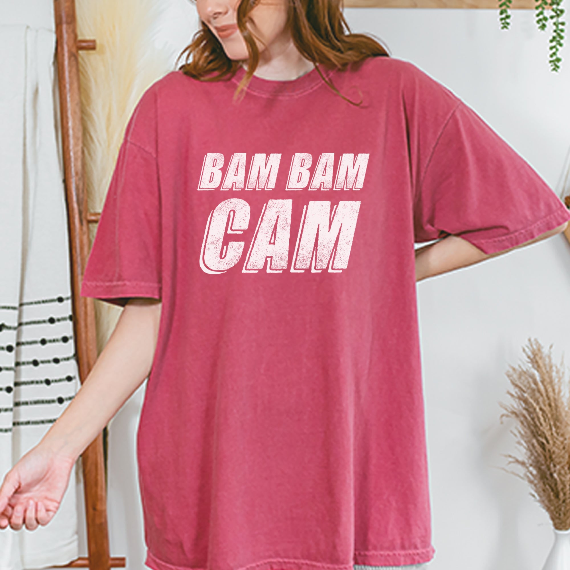 Bam Bam Cam Vintage Soft Unisex T-shirt 