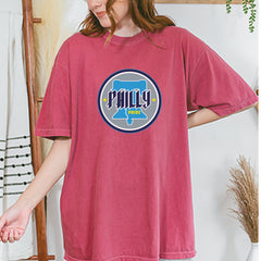 Philly Pride Liberty Bell Vintage Soft Unisex T-shirt 