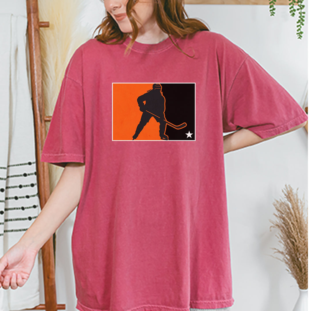 Hockey Enforcer Retro Vintage Vintage Soft Unisex T-shirt 