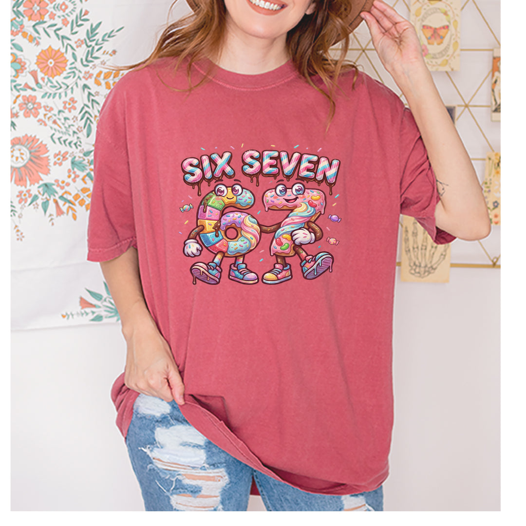 67 Candy Swirl Meme Vintage Soft Unisex T-shirt 