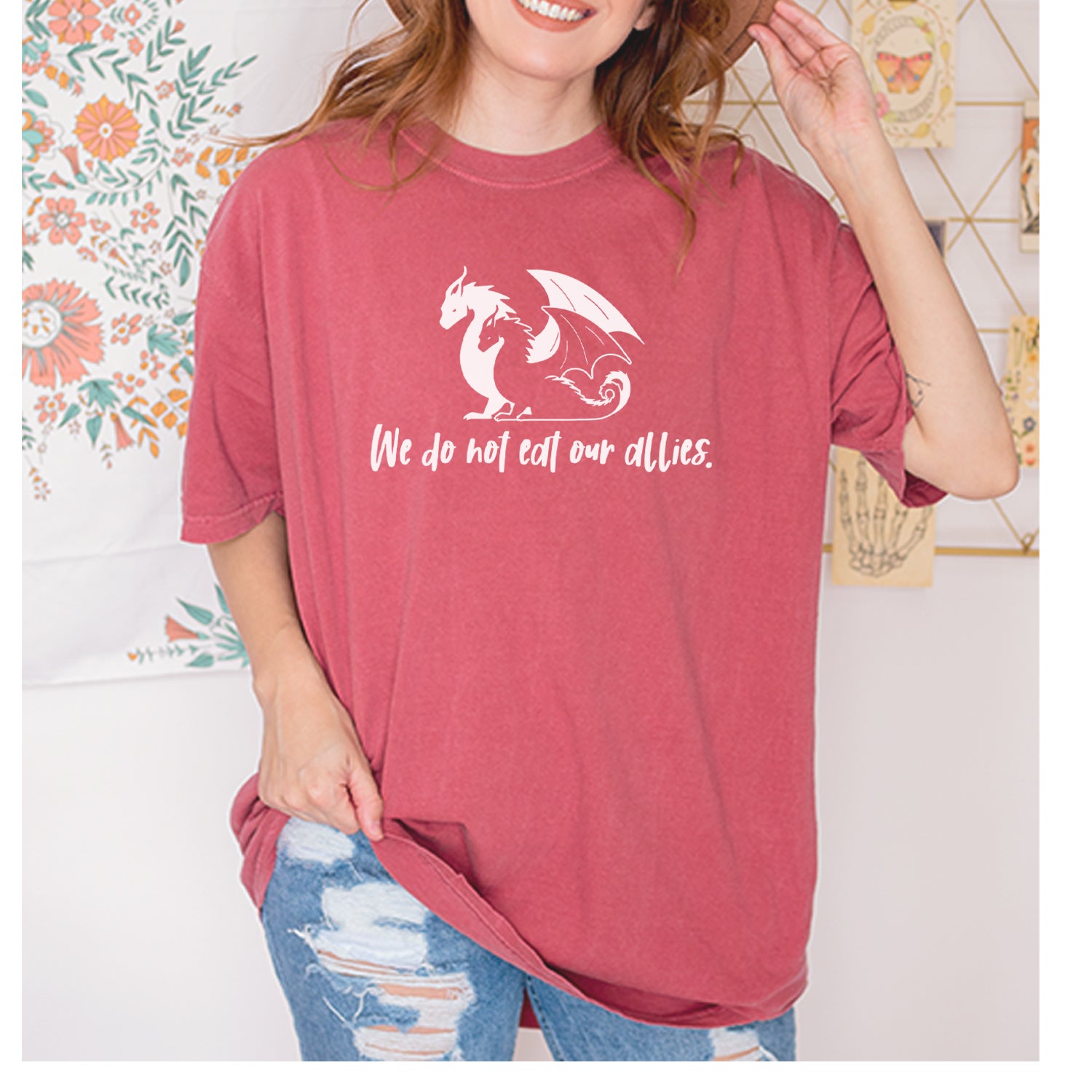 We Do Not Eat Our Allies Fourth Wing Basgiath Vintage Soft Unisex T-shirt 