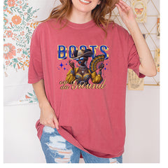 Boots On Da Ground Folding Fan Vintage Soft Unisex T-shirt 