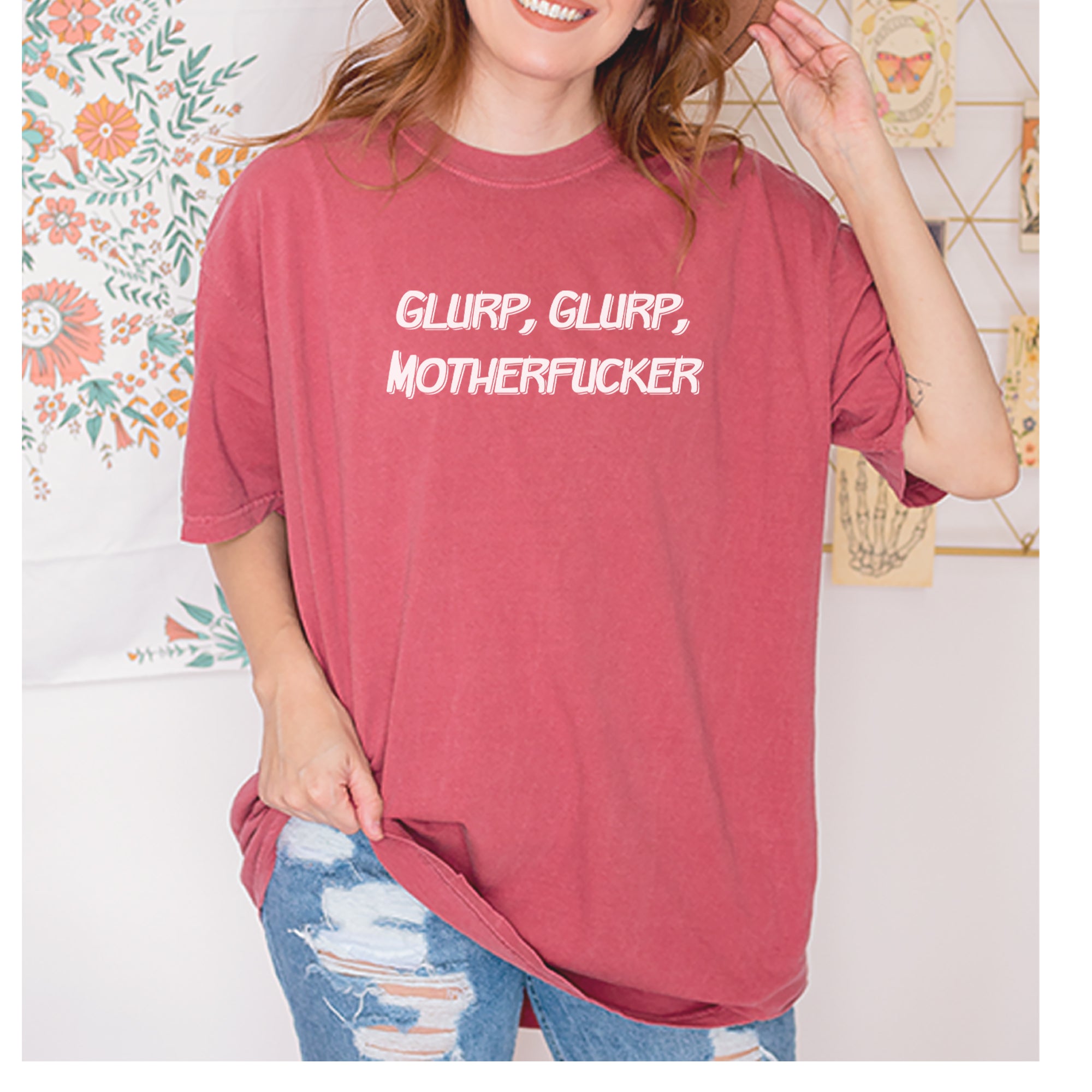 Glurp Glurp M-therf-cker Carl Vintage Soft Unisex T-shirt 