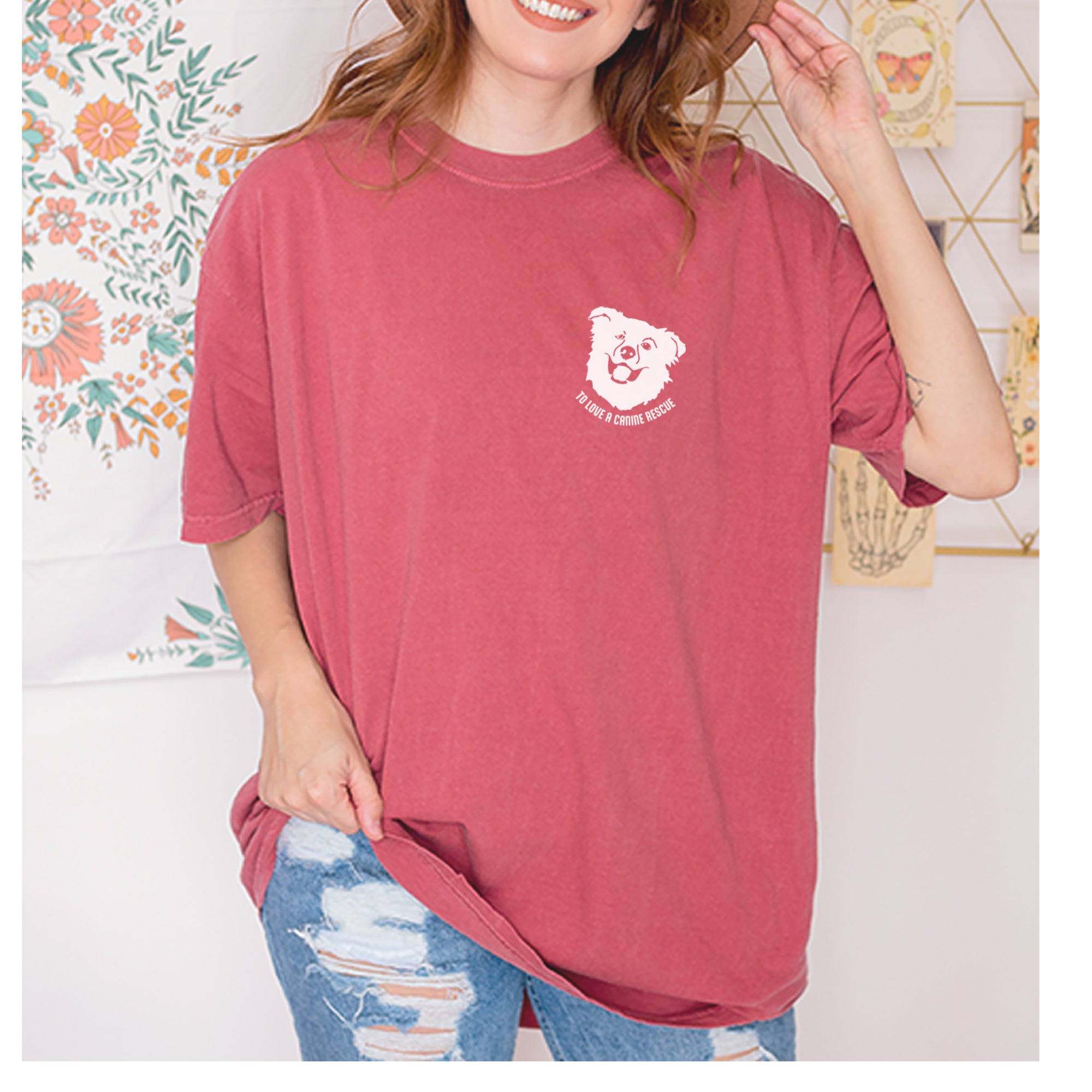 TLC Chelsea's Barking Back Vintage Soft Unisex T-shirt 