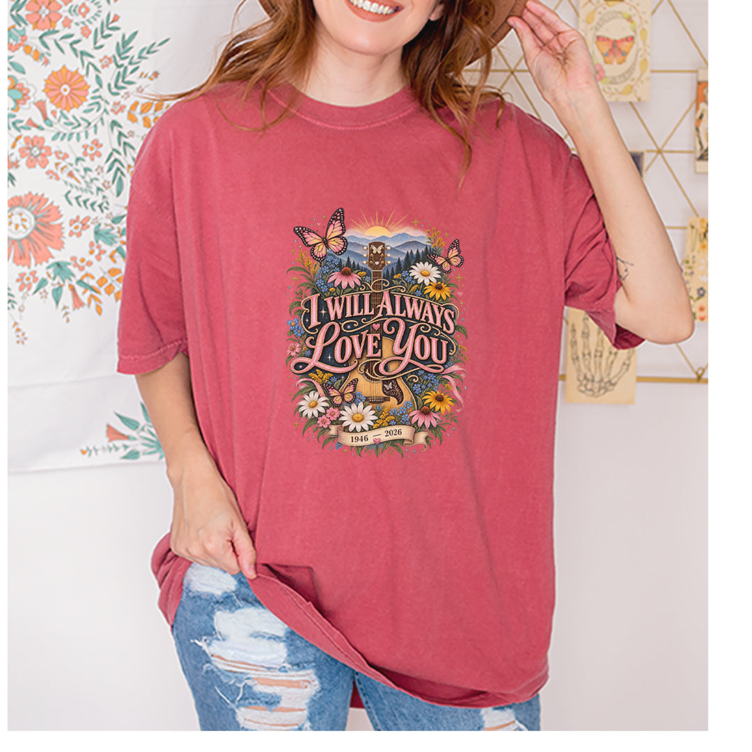 I Will Always Love You Dolly Vintage Soft Unisex T-shirt 