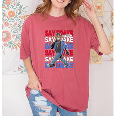 Say Drake Smiling Meme Mustard Vintage Soft Unisex T-shirt 