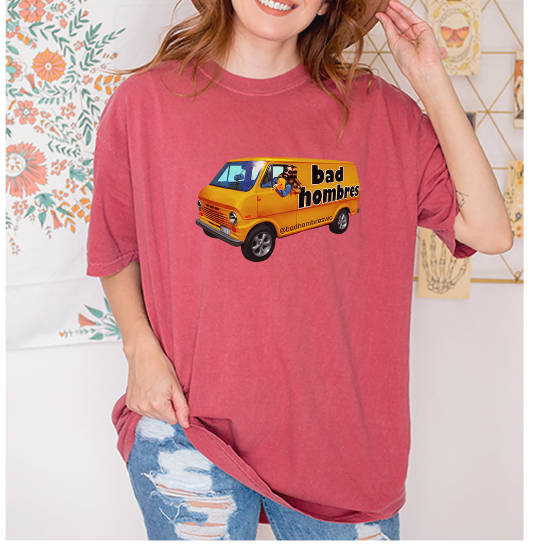 Bad Hombres Van West Chester Band Vintage Soft Unisex T-shirt 