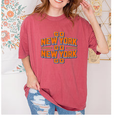 Go New York Go Basketball Vintage Soft Unisex T-shirt 
