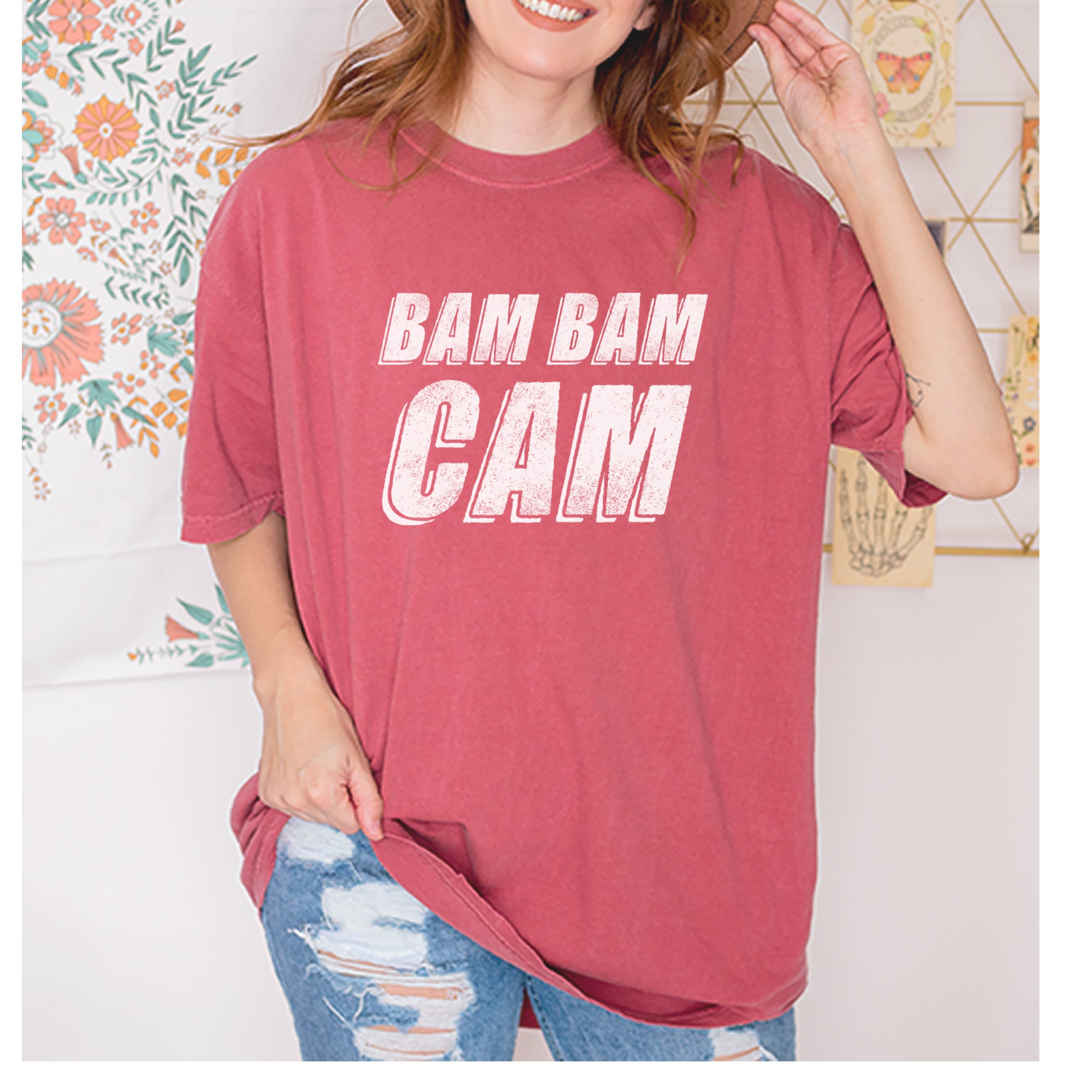 Bam Bam Cam Vintage Soft Unisex T-shirt 