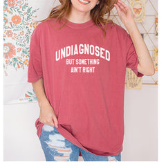 Undiagnosed But Something Ain't Right Vintage Soft Unisex T-shirt 