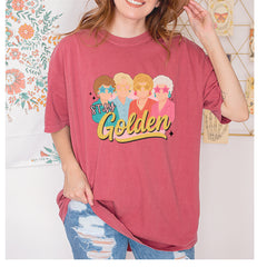 Stay Golden Girls Retro Vintage Soft Unisex T-shirt 