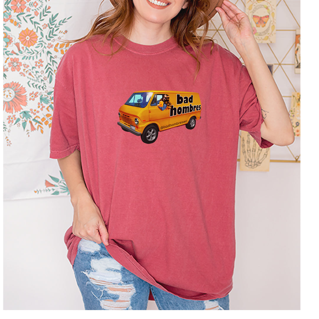 Bad Hombres Van West Chester Band Vintage Soft Unisex T-shirt 