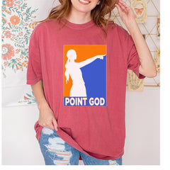 Point God Cunningham Basketball Pointing Meme  Vintage Soft Unisex T-shirt 