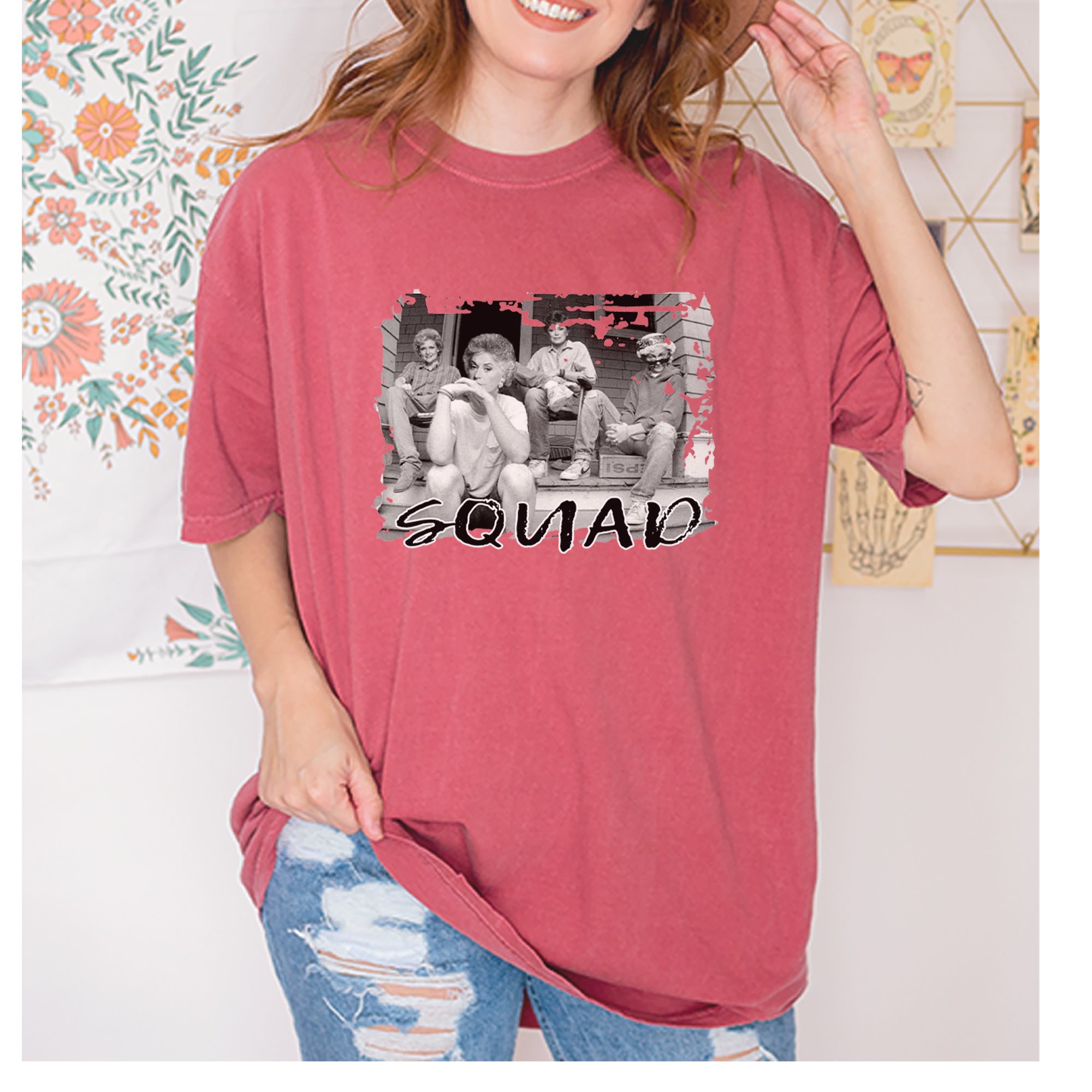 Squad Golden Girls Vintage Soft Unisex T-shirt 